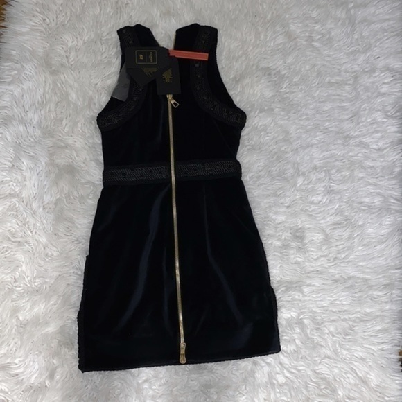 - Balmain by x H&M
Black Velvet Rope Cocktail Dress limited edition brand new - Picture 3 of 13